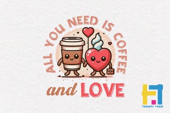 All You Need is Coffee and Love SVG: A Perfect Graphics for Crafts