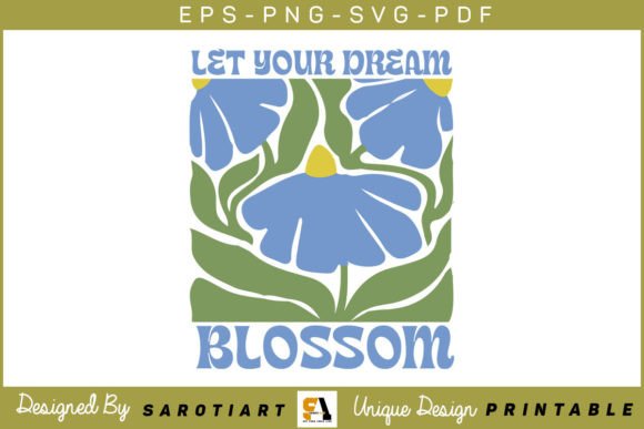 Boho Flowers SVG: A Creative Graphic for Crafts