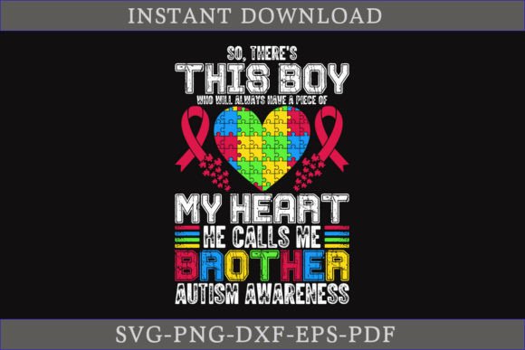 Brother Autism SVG: A Heartfelt Embroidery Design