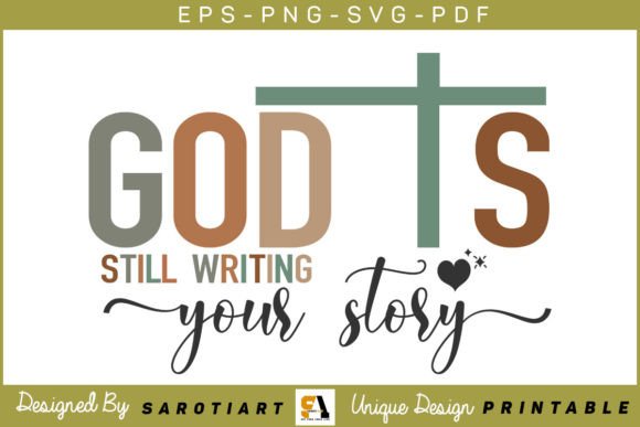 Christian T-shirt SVG Design for Creative Graphics and Crafts