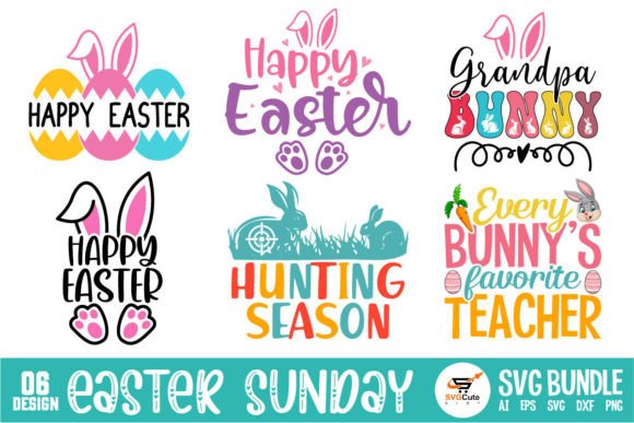 Happy Easter Sunday SVG Bundle: A Graphics Must for Crafts