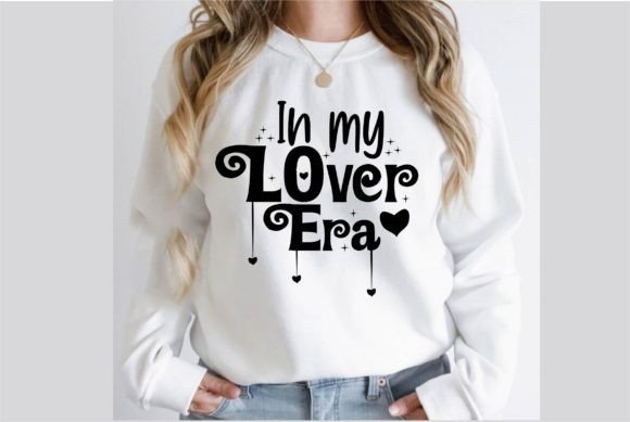 In My Lover Era SVG T-Shirt Design for Creative Crafts