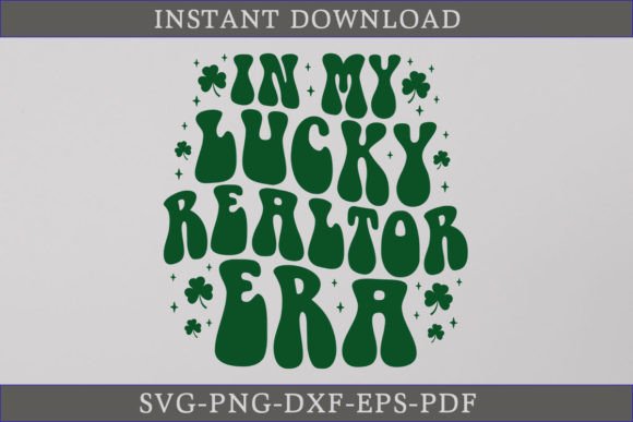In My Lucky Realtor Era Retro Shirt SVG: A Crafty Graphics Gem