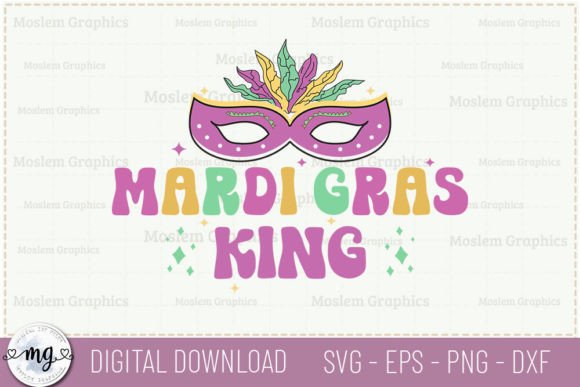 Mardi Gras King SVG: A Vibrant Addition to Your Graphics and Crafts