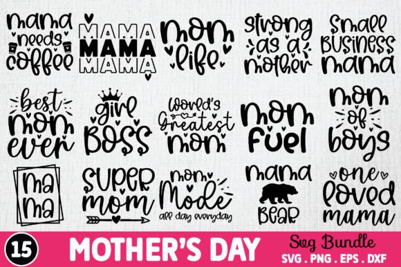 Mother's Day Svg Bundle: A Must-Have for Crafts and Graphics