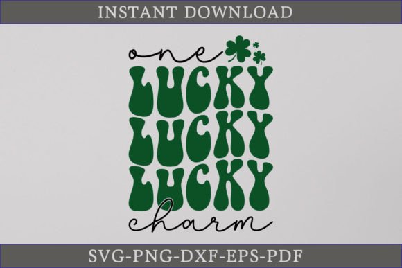 One Lucky Charm SVG: A Crafty Graphic for Creative Projects