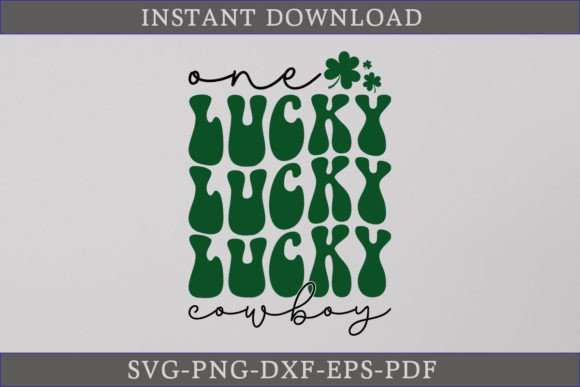 One Lucky Cowboy SVG for Creative Crafts