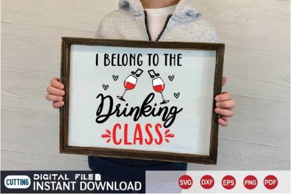 Review: I Belong to the Drinking Class Svg for Local Branding