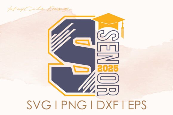 Senior 2025 Hat Graduated Svg: A Graphics Gem for Crafts